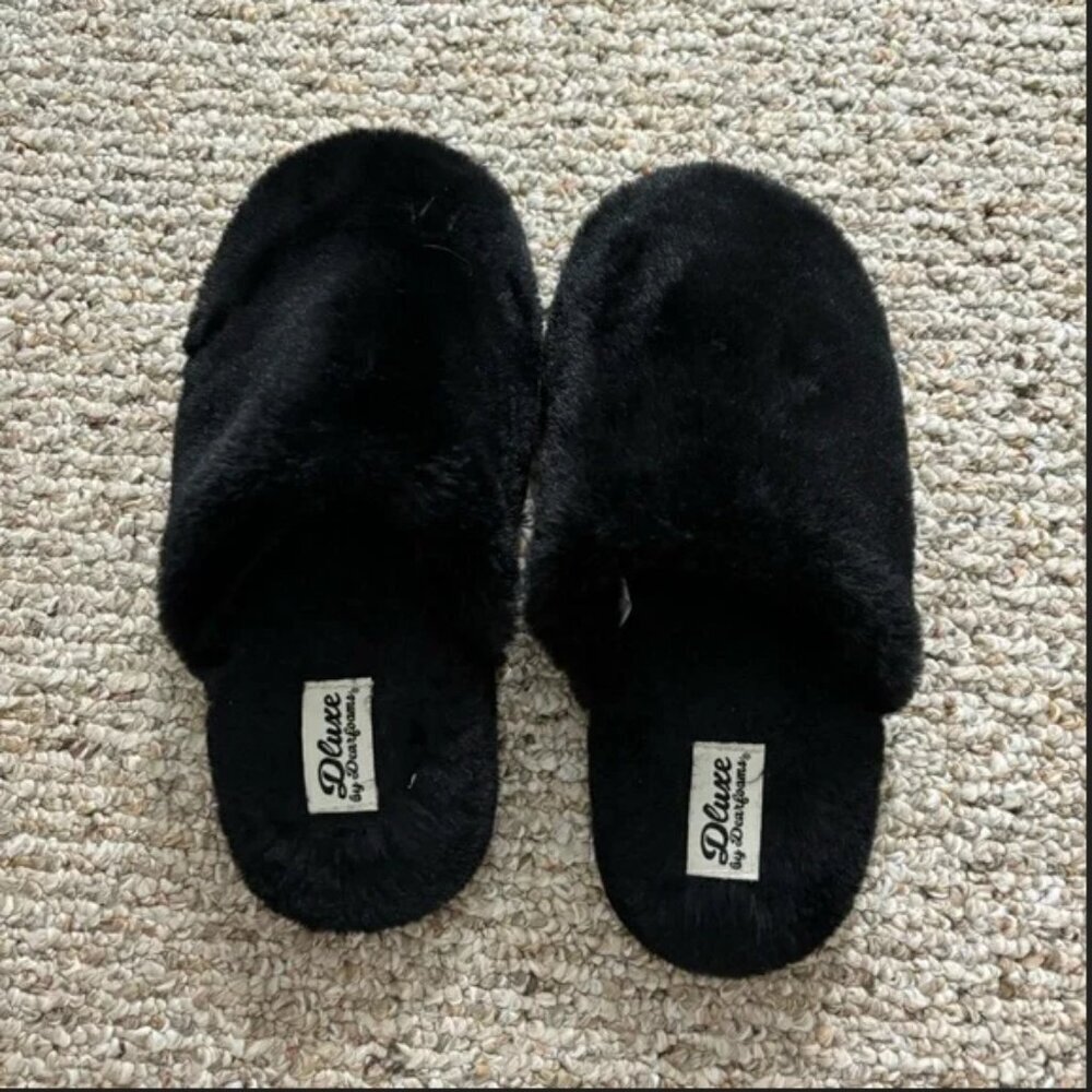 Dearfoams Dluxe Bedroom Slippers